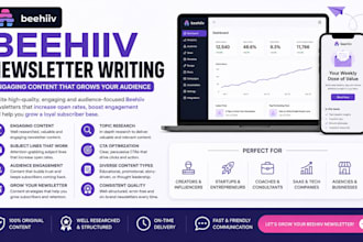 write beehiiv newsletters that grow subscribers and engagement