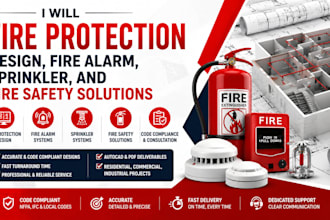 fire protection design, fire alarm, sprinkler, and fire safety solutions