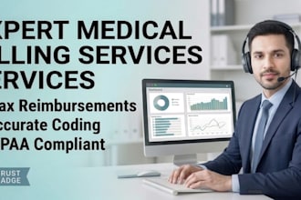provide rcm services, medical billing and ar recovery for healthcare provider