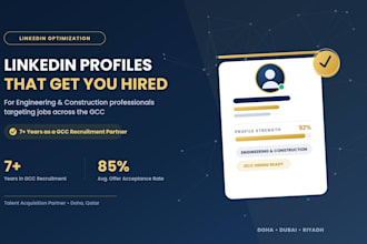 optimize your linkedin profile to get hired in the gcc