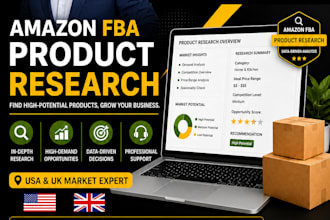 amazon fba product research for USA and UK market