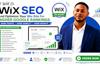 do wix SEO and optimize your wix website for higher google rankings
