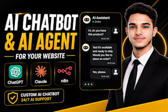 integrate ai chatbot chatgpt or ai agent into your website