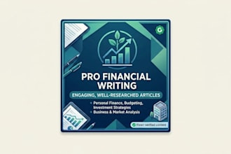 do professional finance and business writing