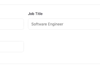 create a professional resume or CV for your job application