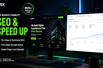 set up advanced wix SEO and optimize your wix speed for google ranking