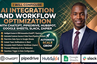 setup chatgpt pipedrive hubspot google sheets stack zapier