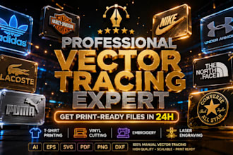 vectorize logo vector tracing redraw convert image to vector