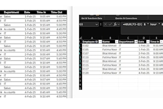 do excel data cleaning, formatting, pivot tables
