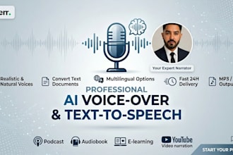 create professional ai voiceover using elevenlabs