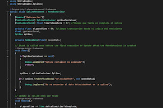 develop or fix your unity game systems