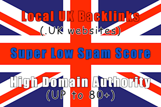 high authority UK seo backlinks service, link building