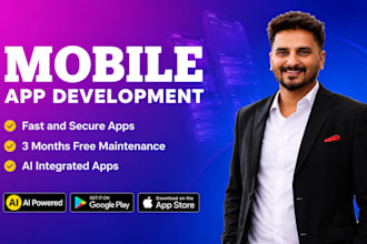 build react native mobile app for android and ios