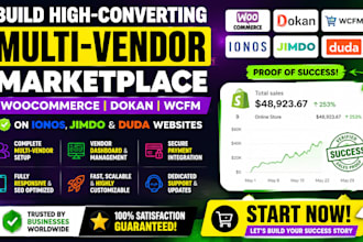 do woocommerce dokan wcfm multi vendor marketplace ionos jimdo duda website