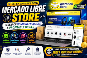 setup mercado libre research winning product profitable niches for mercado libre