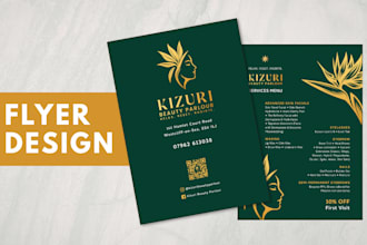 create professional business or event flyers