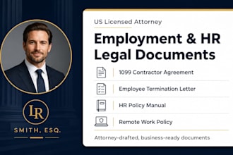 draft legally compliant employee termination notice letter severance agreement