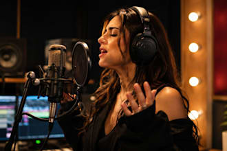 record soulful female vocals and original toplines for house and edm track