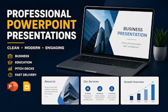 create a professional powerpoint presentation from your text, PDF or idea
