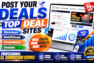 post your deals on chollometro slickdeals hotkuldeals and top deal sites