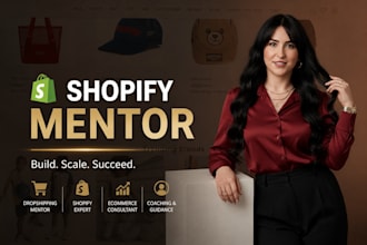 dropshipping coach shopify mentor ecommerce consultant shopify coaching manager