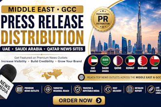 distribute press release to middle east gcc uae saudi arabia news
