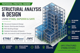 do structural analysis and design using etabs and sap2000