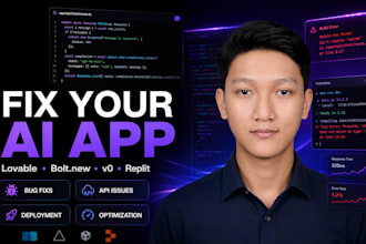 fix and improve your lovable, bolt, replit, base44 or v0 app