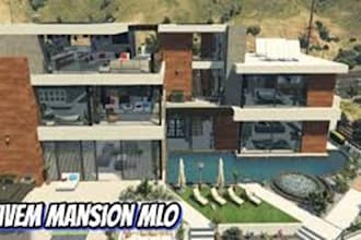 custom fivem mlo interior design and 3d texturing