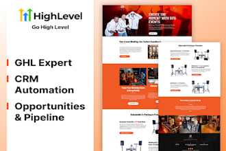 setup, ghl CRM, a2p 10dlc registration, sales funnels, workflows, ai voice chatb
