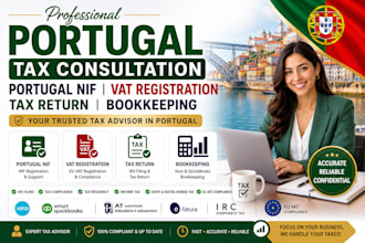 portugal tax consultation portugal nif vat registration tax return bookkeeping