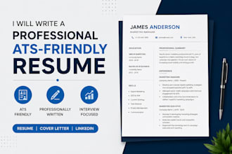 write a professional ats friendly resume
