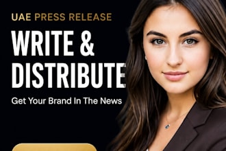 write and distribute your uae press release on gulf news and top media