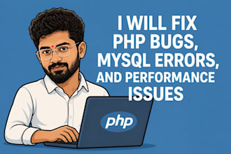 fix PHP bugs, mysql errors, and server issues fast