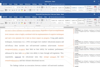 edit and proofread dissertations, theses, journal articles, and research