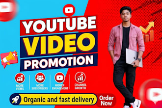 do your youtube video promotion for real audience growth