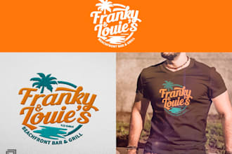 design a retro vintage hipster badge logo for your brand