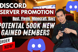 discord marketing, server promotion, minecraft promotion, discord growth