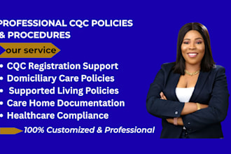 cqc policies, procedures and business plan for registration