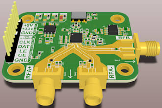 do rf pcb design, antenna design, rf circuit design, schematic and pcb layout