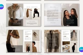 create digital fashion catalog for online stores