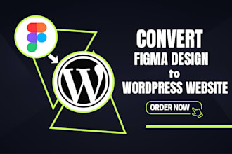 figma to wordpress website, webdesign, elementor pro, wordpress design expert