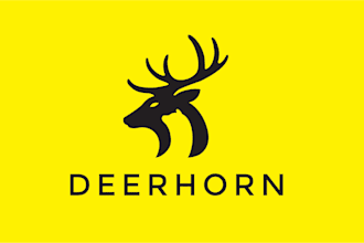 do smart negative space or minimalist logo design