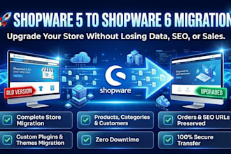 do shopware migration from shopware 5 to shopware 6