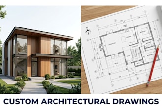design custom architectural drawings and detailed floor plans