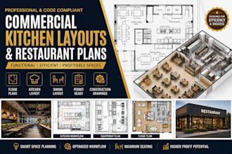 design commercial kitchen layouts and restaurant plans