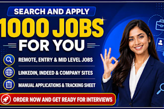 search and apply for jobs on linkedin and indeed, search and apply on 1000 jobs