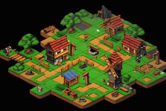 do isometric pixel art character retro pixel art godot assets isometric tileset