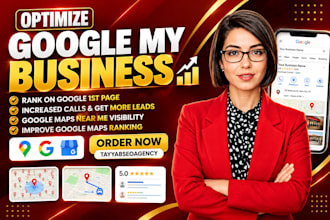 create maps citation, google my business for gmb ranking, and local bussines seo