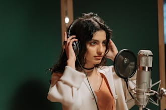 record ethereal acoustic folks vocals as your americana female session singer